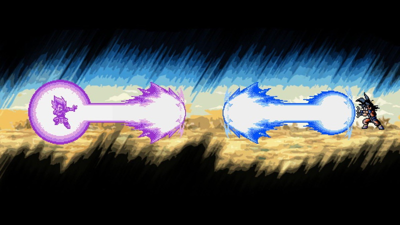 anime, illustration, hame, dragon, z, 1920x1080, kame, ball, 1080P, dragon ball z, wave