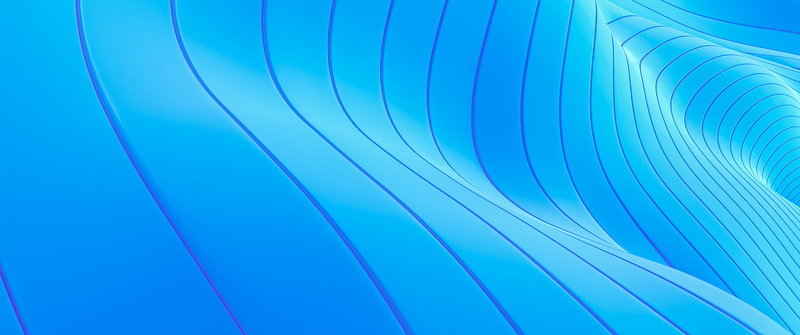 ultrawide, render, waves, 2K