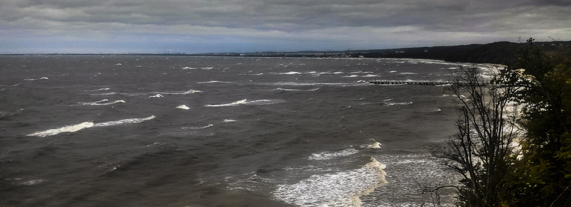 outdoors, wooden, molo w orłowie, pier, travel, nature, non-urban scene, baltic, super, wind, environment, cliff, motion, 4K, scenics - nature, sea, panorama