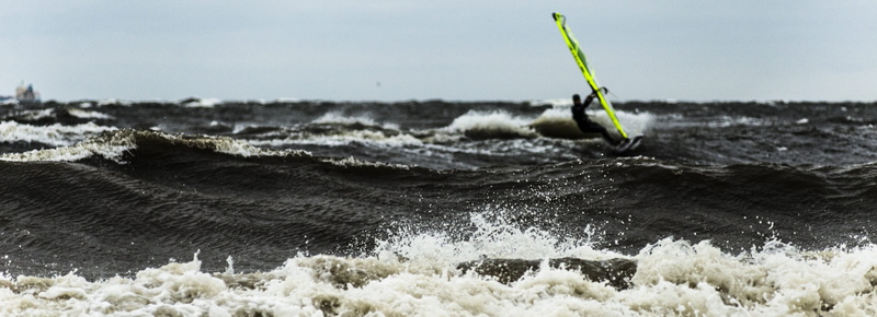 extreme sports, leisure activity, autumn, ultrawide, panavision, motion, splash, outdoors, wind, sea, session, wide, gdynia, water, super, 5K, storm, windsurfer