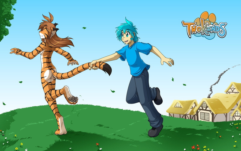 creativity, day, arts culture and entertainment, male likeness, art and craft, green color, clear sky, people, nature, representation, outdoors, Twokinds
