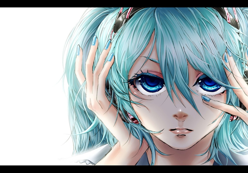 sleeves, miku, vocaloid, hd, art, Hatsune Miku, detached, hot, hatsune, anime, 720P, x