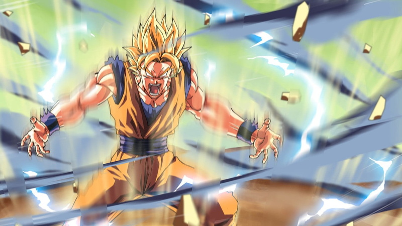 young men, casual clothing, Son Goku, dragonball, women, day, son, lifestyles, illuminated, Dragon Ball Z, one person, young adult, technology, mouth open