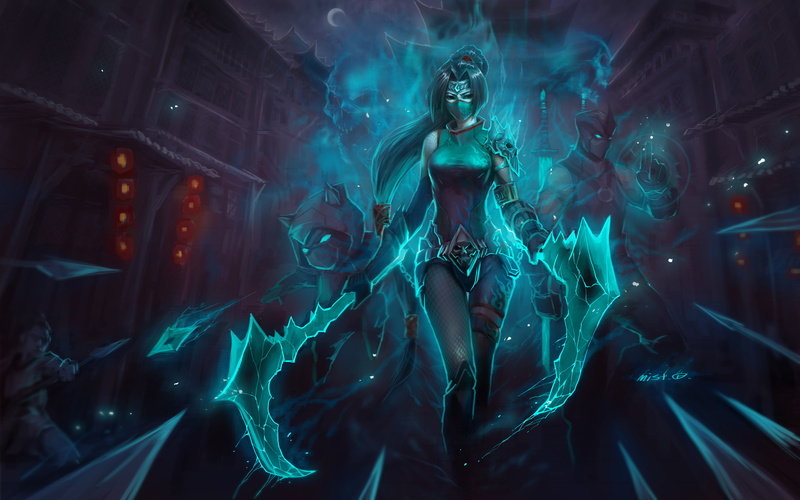Kennen (League Of Legends), Shen (League Of Legends), Akali (League Of Legends), Video Game, 4K, League Of Legends
