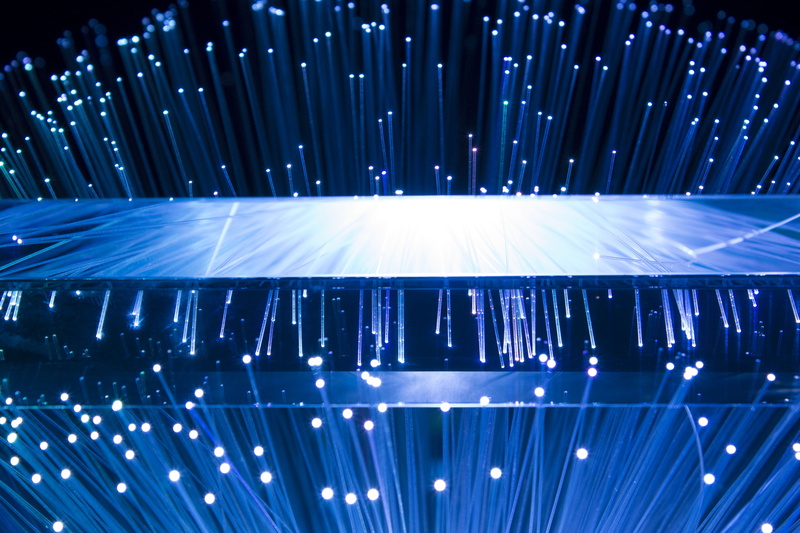 data, abstract, global communications, 4K, refraction, blue light, electricity, computer, backgrounds, internet, blue, cyberspace, light, computer network