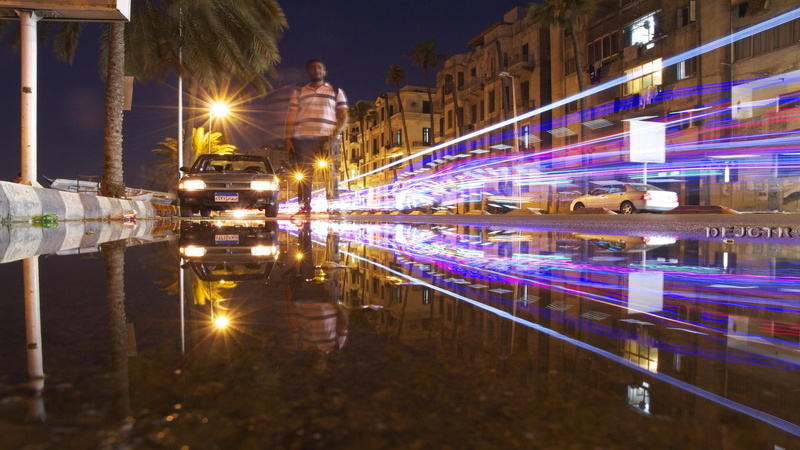 dejctr, nature and landscapes, refraction, night, 1080P, x, city, image