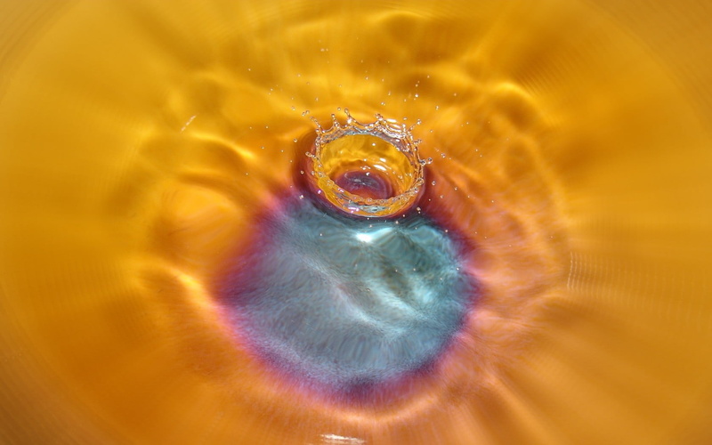 refraction, 720P, iris - eye, magnification, eyeball, full frame, eye, abstract backgrounds, yellow, indoors, close-up, concentric, healthcare and medicine