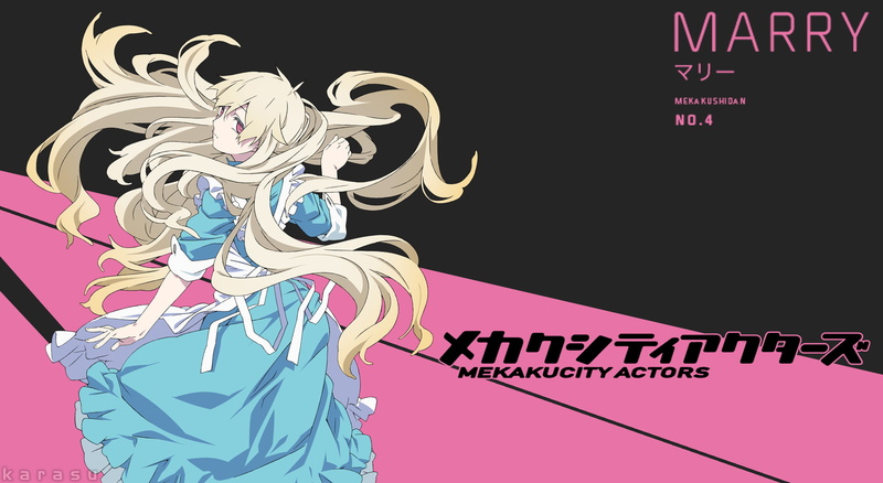 illuminated, creativity, Mekakucity  Actors, multi colored, abstract, text, nature, anime girls, music, 1080P, night, Kozakura Mary, Kagerou Project, communication