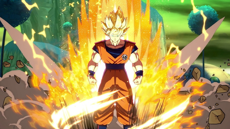 Super Saiyan, 1080P, Dragon Ball FighterZ, Dragon Ball, Goku