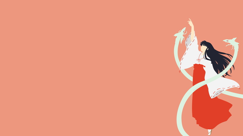 Kikyô (InuYasha), 4K, InuYasha, Anime