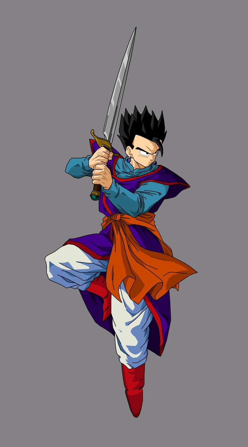 dragonball, ball, anime, son, gohan, art, dragon, z, Son Gohan, dragon ball z, 2K, hd