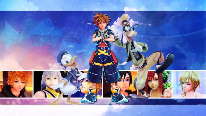 Kingdom Hearts III, Sora (Kingdom Hearts), Ventus (Kingdom Hearts), Kairi (Kingdom Hearts), Donald Duck, Riku (Kingdom Hearts), Roxas (Kingdom Hearts)