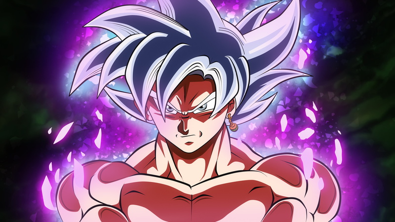 Dragon, Goku, 5K, Black, Ball, Super, k