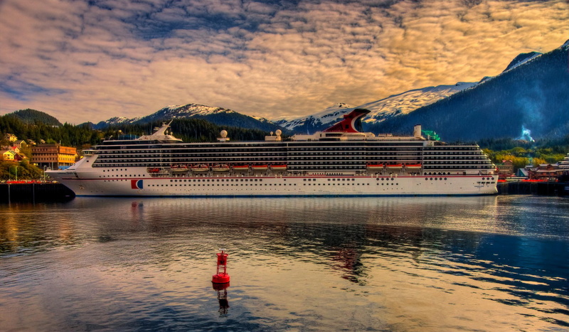 cruise, liner, boats, cruiseship, 1080P, carnival, alaska, ketchikan, carnival spirit, boat, spirit