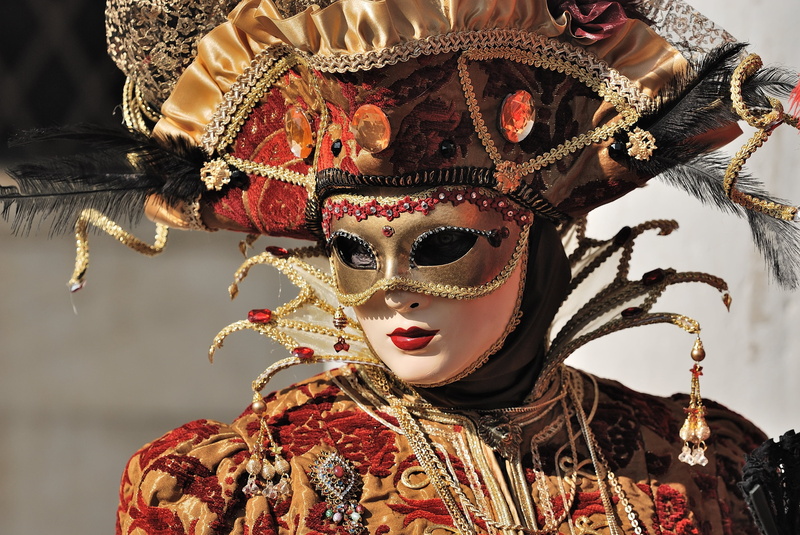 one person, 2K, costume, art and craft, clothing, disguise, real people, Venice, arts culture and entertainment, mask - disguise, festival, ornate, headshot