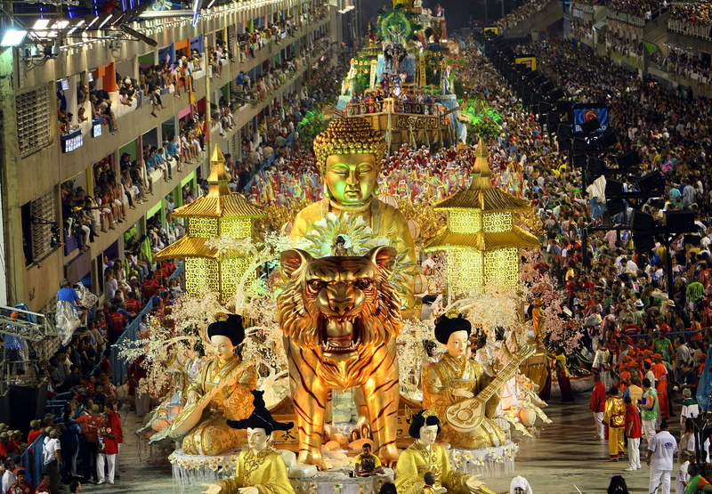 Brazil, 2K, Rio de Janeiro, yellow, Rio Carnival, 2015, wings