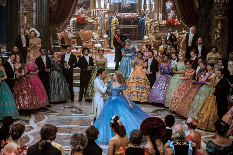 Movie, Lily James, Cinderella (2015), Richard Madden, 1080P