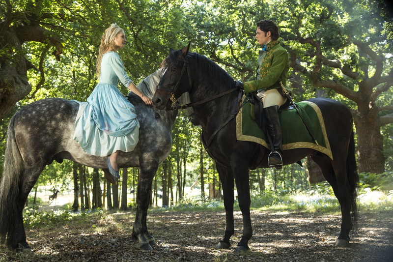 1080P, Cinderella (2015), Lily James, Movie, Richard Madden
