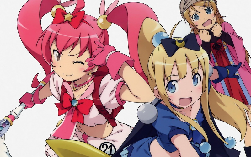 women, people, human representation, day, lifestyles, Kousaka Kirino, Kurusu Kanako, Ore no Imouto ga Konnani Kawaii Wake ga Nai, outdoors, costume, art and craft