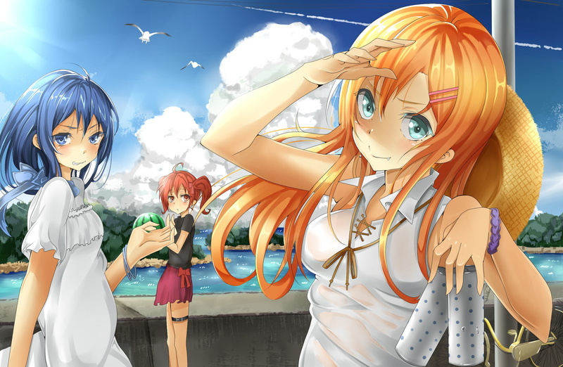 sculpture, multi colored, arts culture and entertainment, no people, Kurusu Kanako, Ore no Imouto ga Konnani Kawaii Wake ga Nai, art and craft, human representation