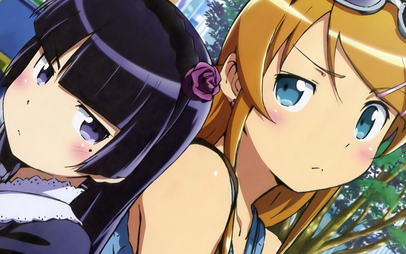 ore, x, imouto, ruri, kousaka, hot, Kousaka Kirino, nai, kirino, kawaii, ga, Gokou Ruri, hd, art, ni, 2K, anime, gokou, konna, wake