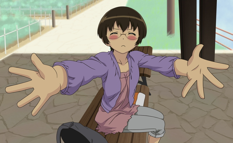 Konnani, Artistic, ga, art and craft, leisure activity, real people, Meganekko, men, childhood, sunlight, Anime, lifestyles, nature, Kawaii, ore, Wake