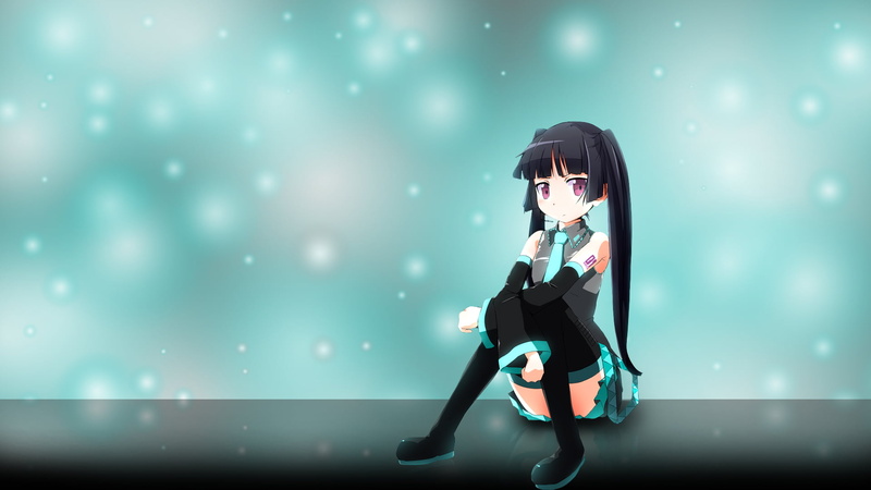 indoors, young adult, clothing, anime girls, Ore no Imouto ga Konnani Kawaii Wake ga Nai, twintails, nature, one person, holding, 1080P, cold temperature