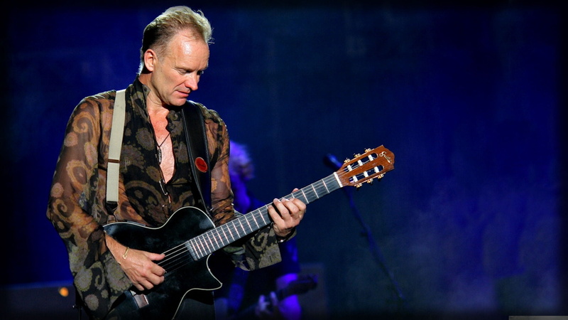 entertainment, people, electric Guitar, stage - Performance Space, adult, performing Arts Event, nightlife, rock Music, mature men, sting, stage, play