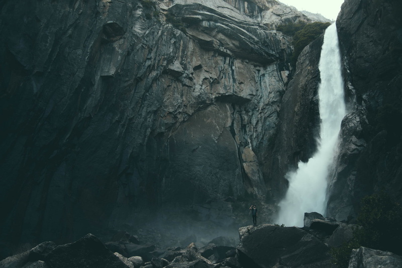 photography, men, 720P, Chill Out, landscape, Noel Alvarenga, rock, waterfall
