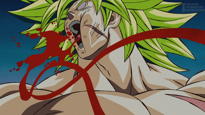 2K, Super Saiyan Green, Blood, Dragon Ball Z, Broly (Dragon Ball), Green Hair, Dragon Ball