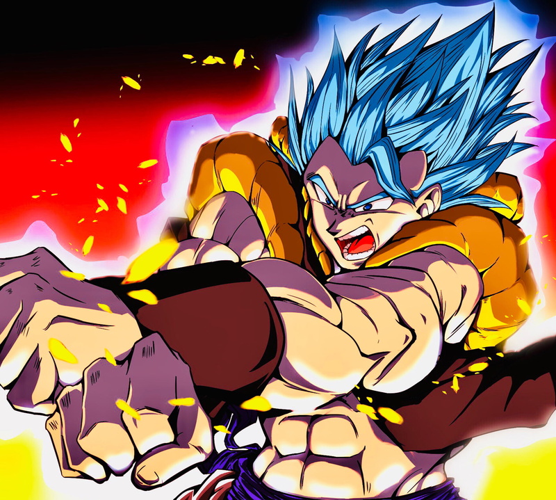 1080P, Movie, Dragon Ball Super: Broly, Super Saiyan Blue, Gogeta (Dragon Ball)