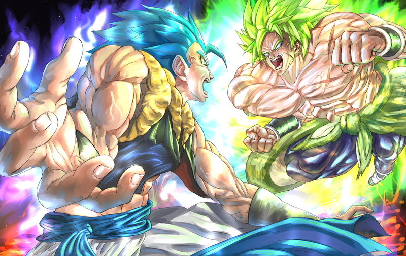 Dragon Ball Super: Broly, Gogeta (Dragon Ball), 8K, Broly (Dragon Ball), Movie