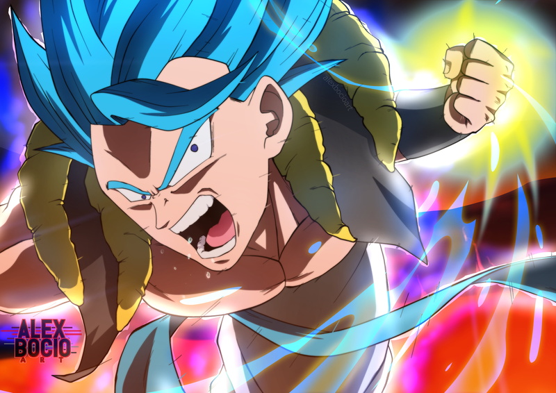 Movie, 5K, Dragon Ball Super: Broly, Super Saiyan Blue, Gogeta (Dragon Ball)
