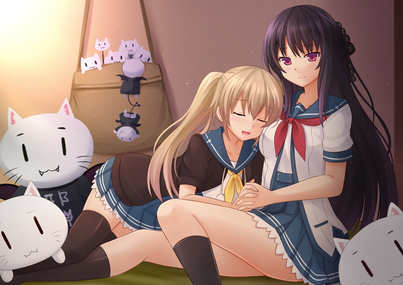 young adult, young women, indoors, smiling, beautiful woman, Arisaka Mashiro, people, girls, beauty, electric lamp, school uniform, anime, three quarter length