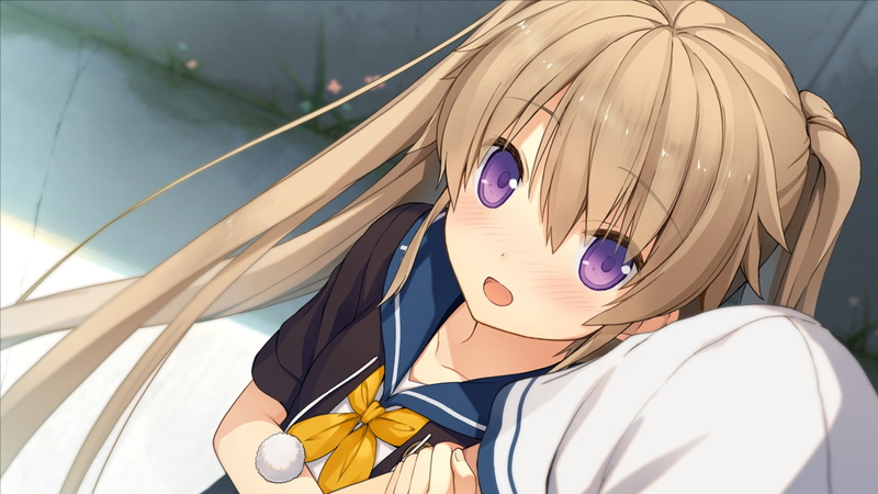 blond hair, 1080P, no people, sunlight, leisure activity, hairstyle, hair, Mashiro Arisaka, multi colored, Aokana: Four Rhythm Across the Blue, Anime