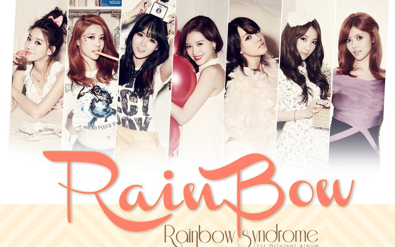 1080P, Music, Girls, Rainbow, Korean