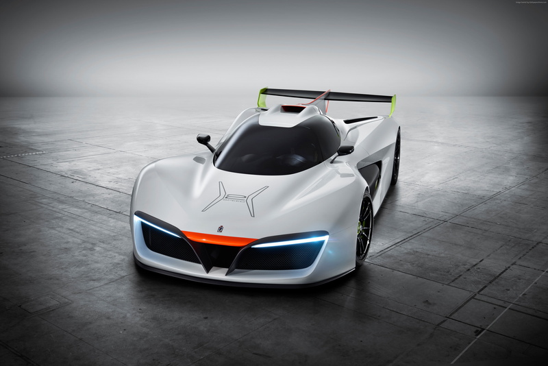 Geneva Auto Show 2016, sport car, hydrogen, hydrogen fuel cell, Pininfarina H2 Speed, 4K, white