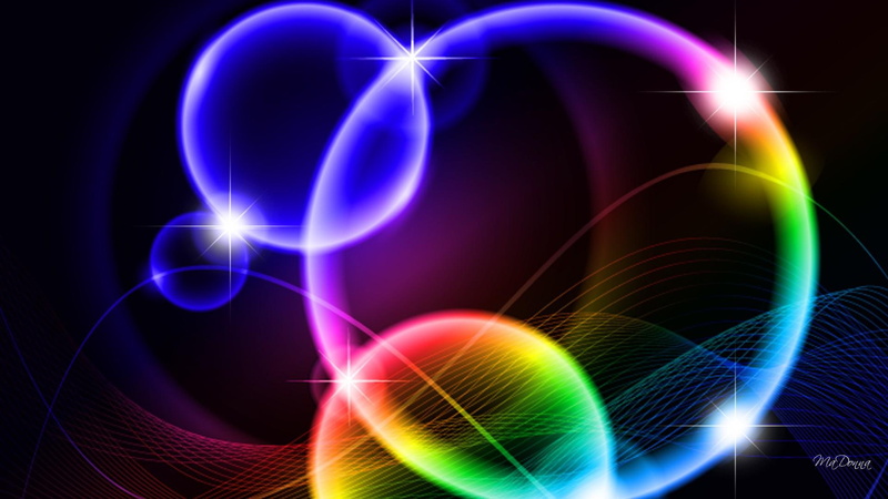 multicolored, bright, 1080P, blue, poster, black, colorful, bubble, balls, shine, purple, bubbles, pink, 3d and abstr, abstract