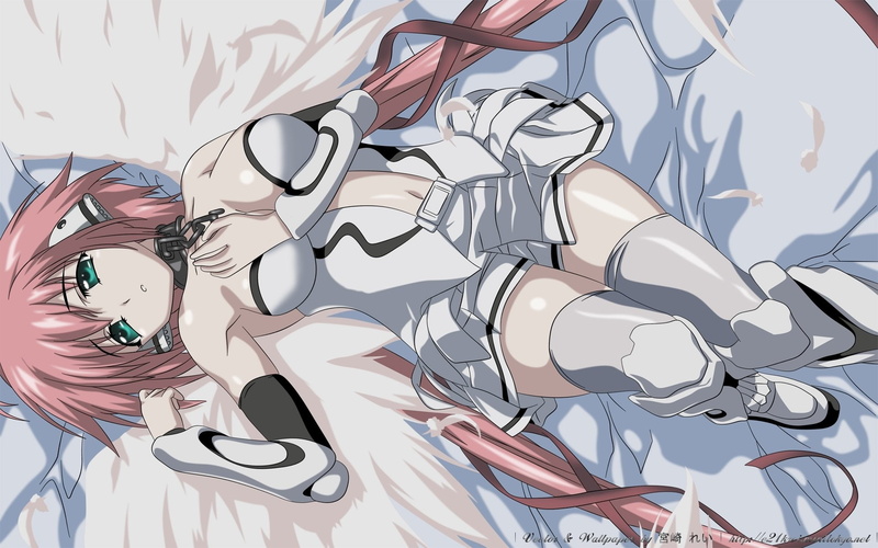 character, white, woman, Sora No Otoshimono, 1080P, Anime, suit