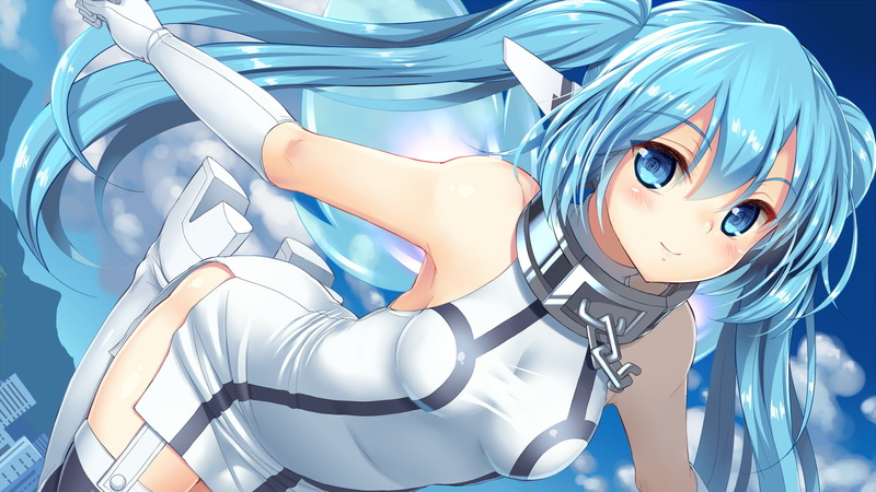 Sora no Otoshimono, anime, nymph, 720P, anime girls, thigh-highs