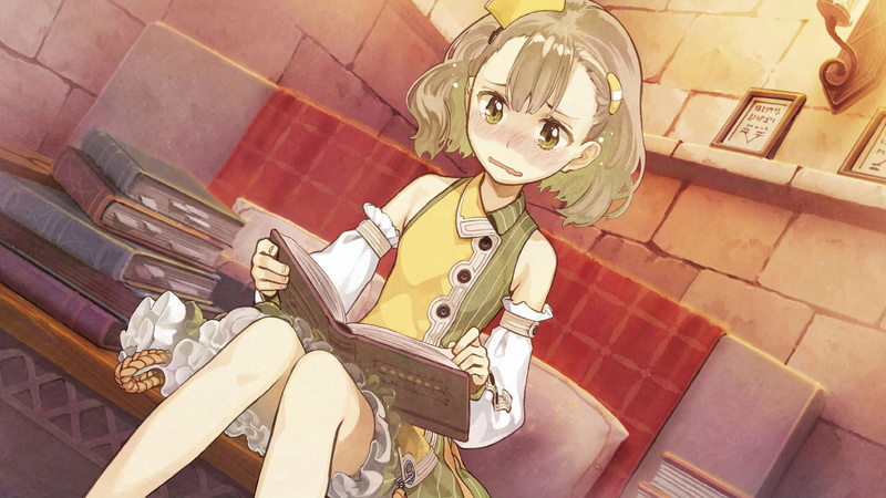2K, anime, Atelier Escha and Logy: Alchemists of the Dusk Sky, Atelier, books
