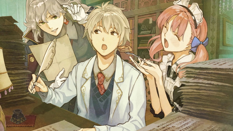 2K, food, anime girls, Atelier Escha and Logy: Alchemists of the Dusk Sky, anime boys, Atelier, anime