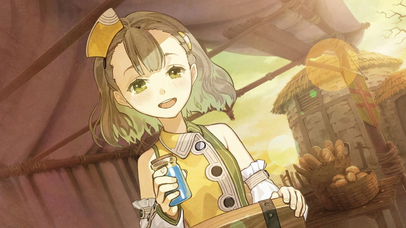 anime girls, food, anime, 2K, Atelier, Atelier Escha and Logy: Alchemists of the Dusk Sky