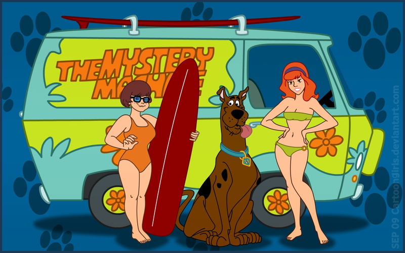 communication, human body part, mural, teenager, adolescence, 1080P, people, vitality, fun, food and drink, cartoon, text, the mystery machine scooby doo velma dinkley daphne blake