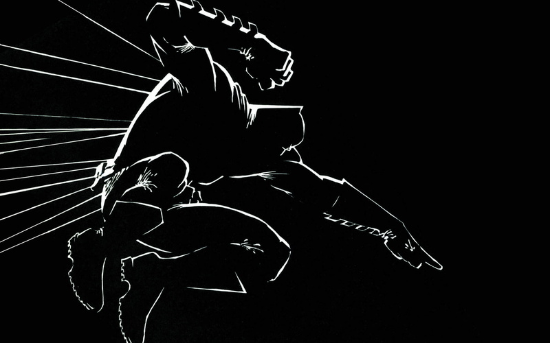 bw, cartoon/comic, batman, black, 720P, hd