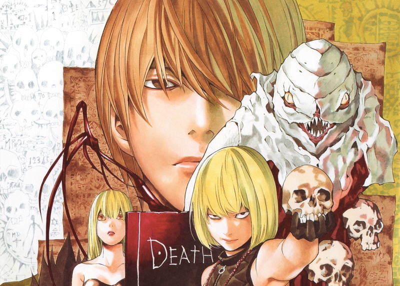 Light Yagami, Misa Amane, Sidoh (Death Note), Mello (Death Note), Anime, Death Note, 2K
