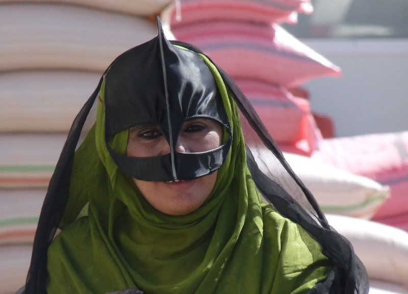 focus on foreground, headshot, color Image, outdoors, real people, close-up, Arabic, Nomad, day, women, human Face, adult, Woman, hijab, people, headscarf