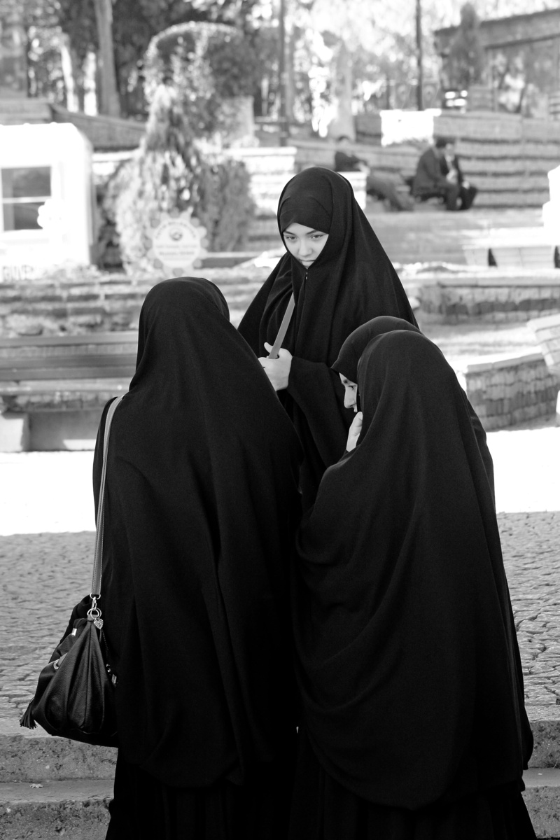 clothing, headscarf, white, women, two people, outdoors, hood - clothing, burka, three quarter length, day, turkey, lifestyles, young women, adult, real people