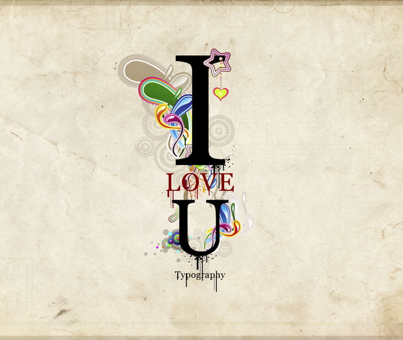 abstracto, you, love, texto, 1080P