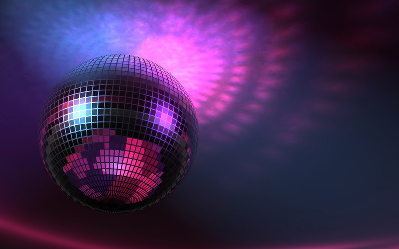 sphere, music, purple, arts culture and entertainment, nightlife, single object, clubbing, disco ball, disco dancing, party - social event, nightclub, dance floor